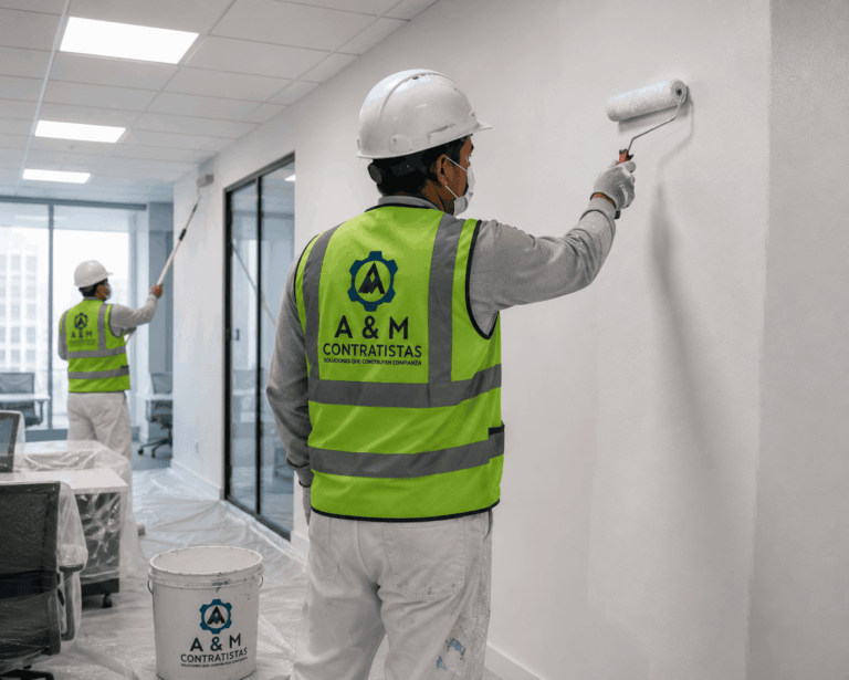 pintado oficinas aym contratistas servicios