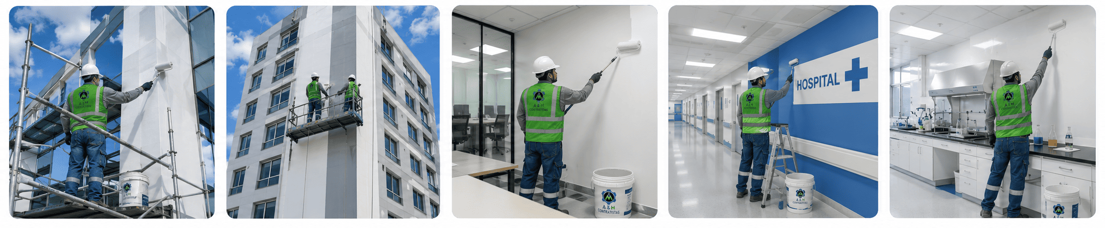 proyectos Realizados aym contratistas servicios de pintado